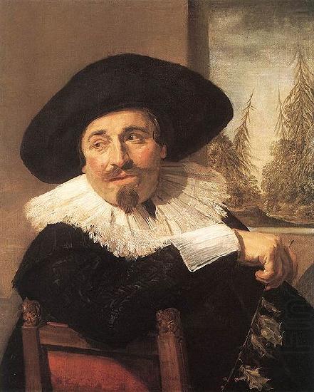 Portrait of Isaak Abrahamsz Massa, Frans Hals